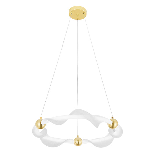 Lampa Led G010-cp White/gold  1