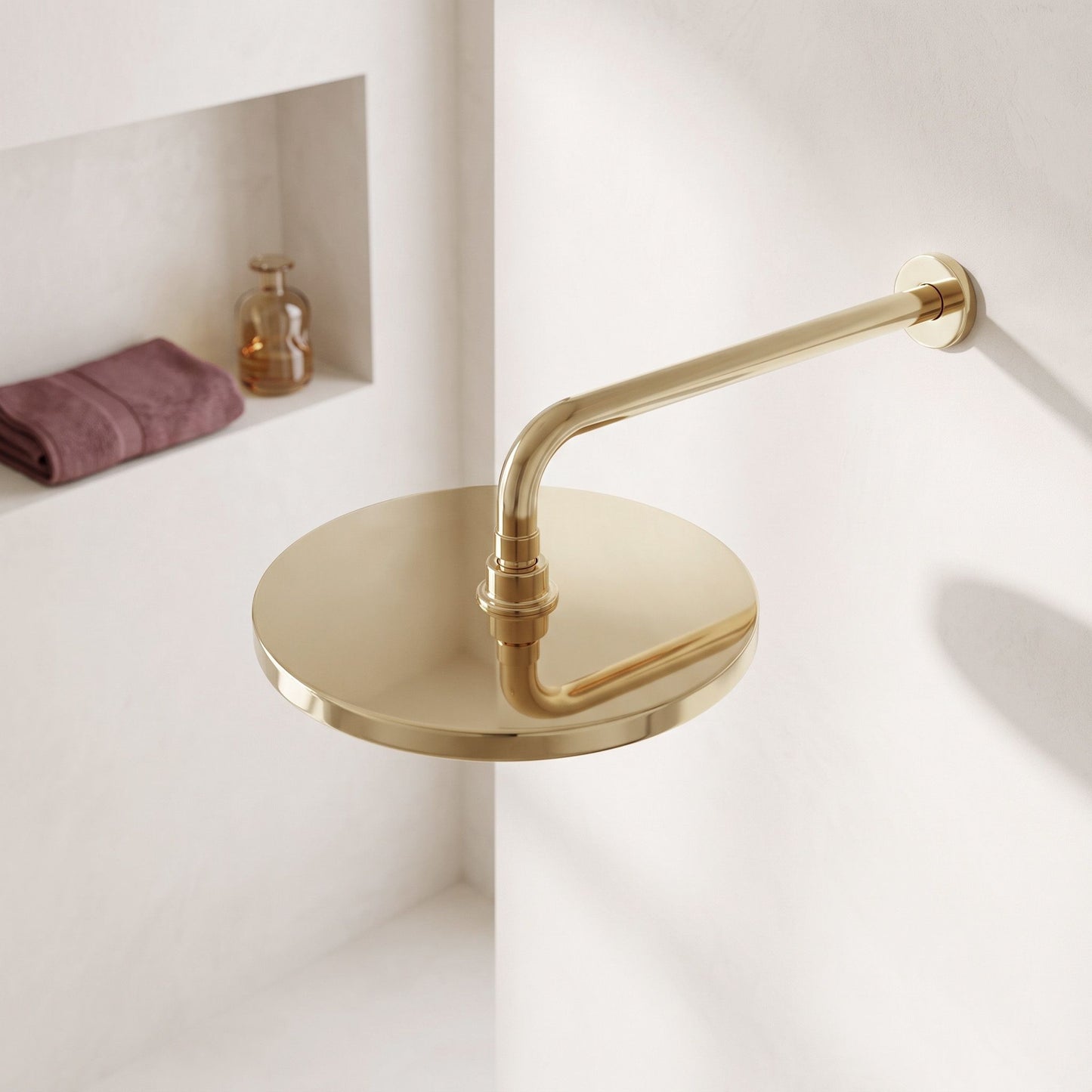 Cap De Duș Rotund REA JS-021 Gold 6