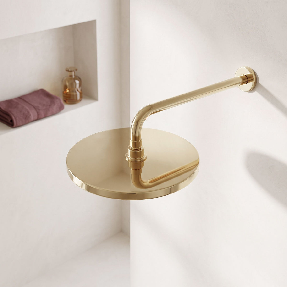 Cap De Duș Rotund REA JS-021 Gold 6