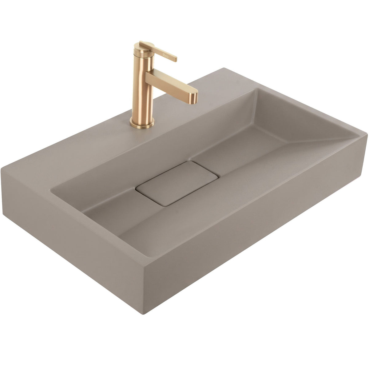 Lavoar Din Compozit Rea GOYA TAUPE 60CM 9