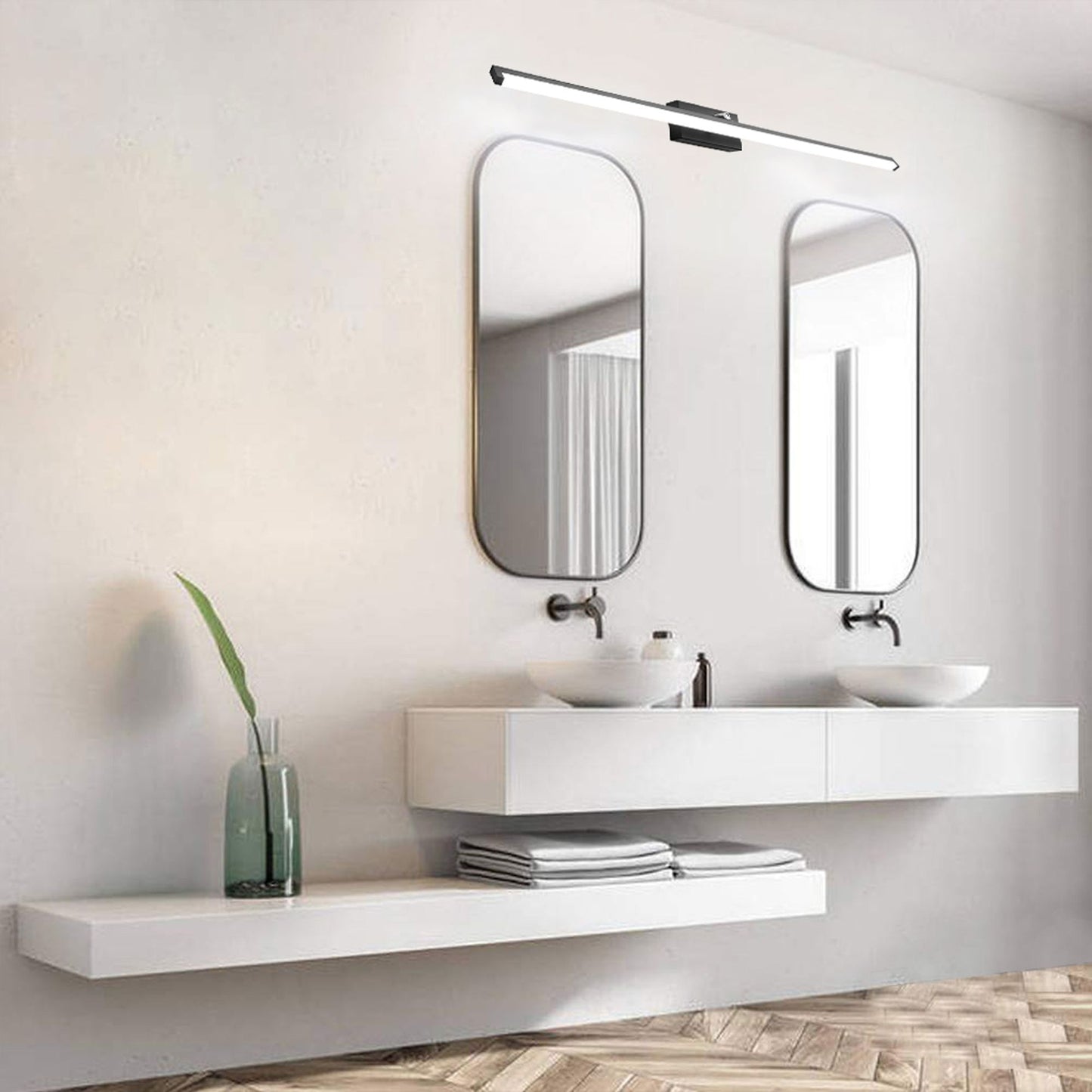 APLICA de baie LED pentru oglinda 20W 100CM APP375-1W negru  2