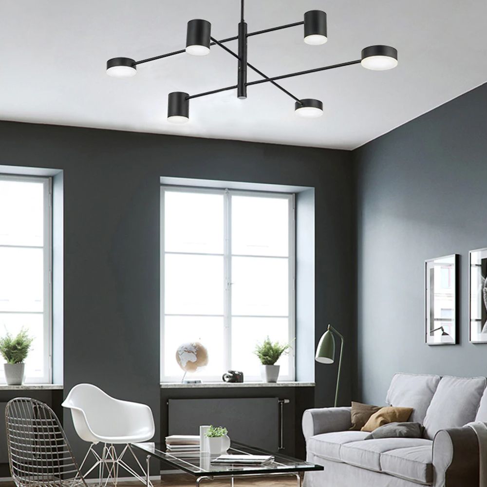 Lampă de tavan modernă cu 6 brațe APP597-6C  6
