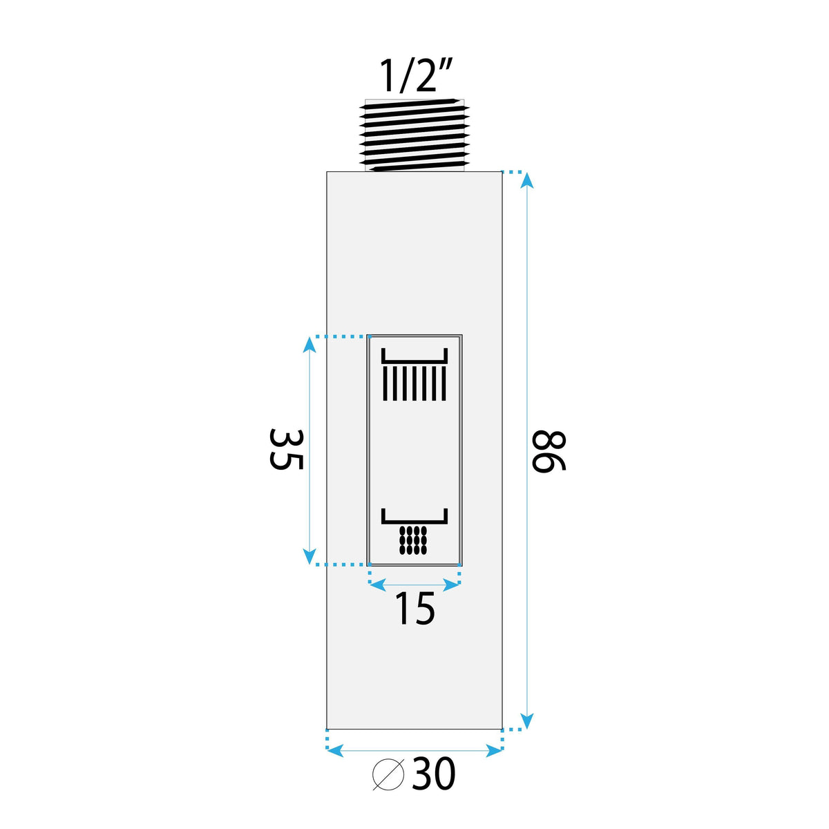 Cap Cu Aerator Pentru Baterie De Bucătărie REA Fresh Titan 8