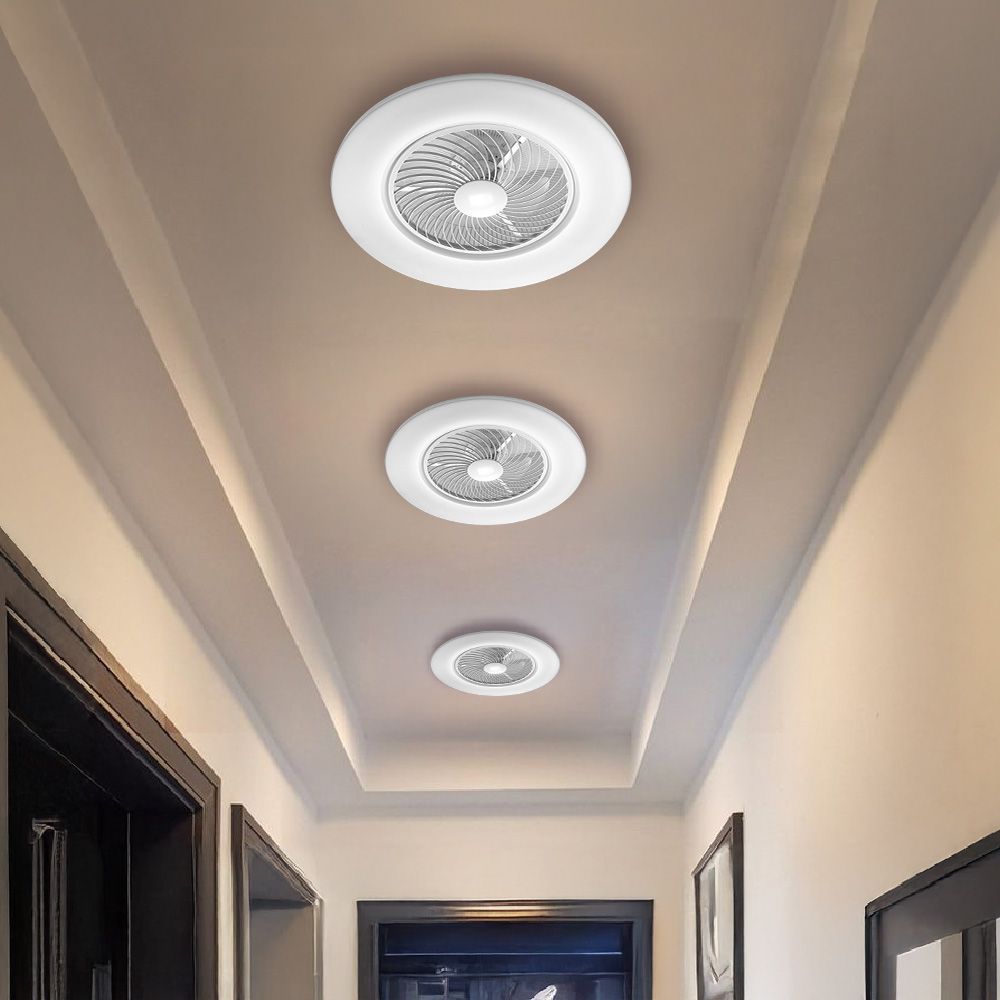 Lustra cu ventilator APP1551-C WHITE  9