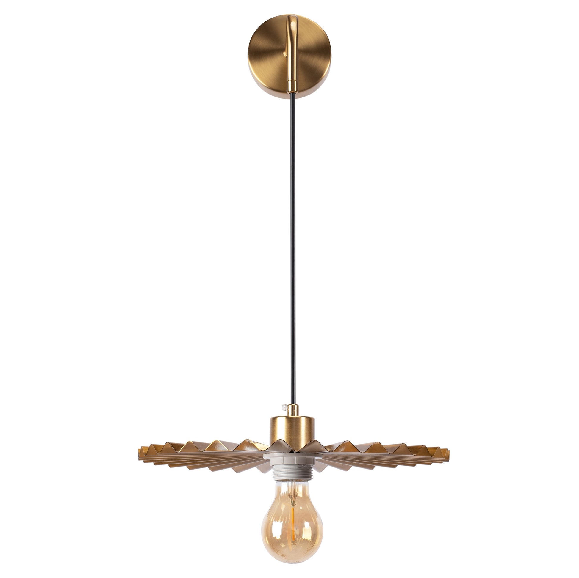 Lampa De Perete APP1356-1W Old Gold 30 Cm  4