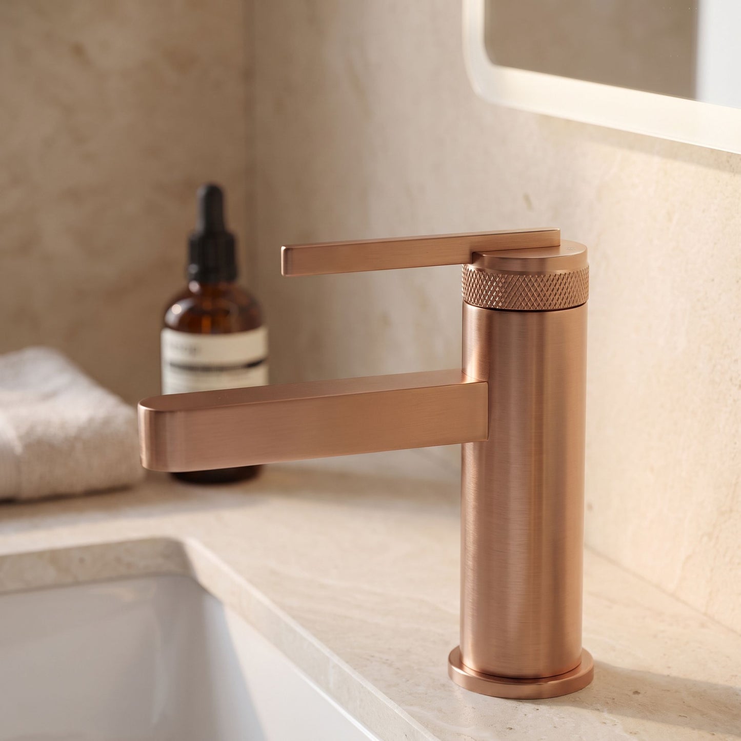 Baterie Pentru Baie Rea Grace Brush Copper 9