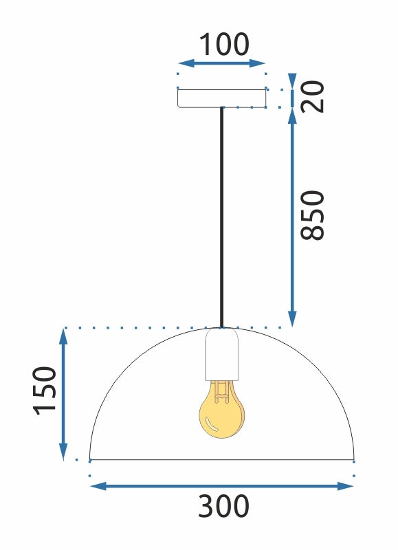 Lampa APP911-1CP Marble  7