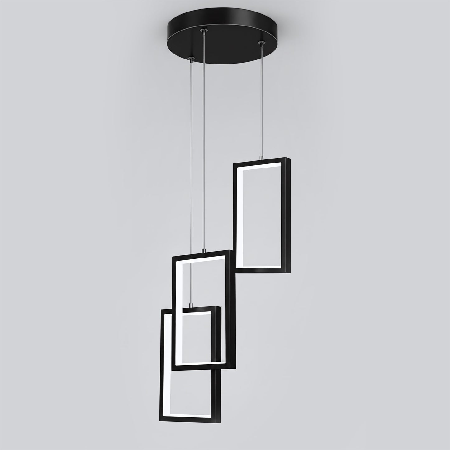 Lampa Led Lhj087-3cp Black  3