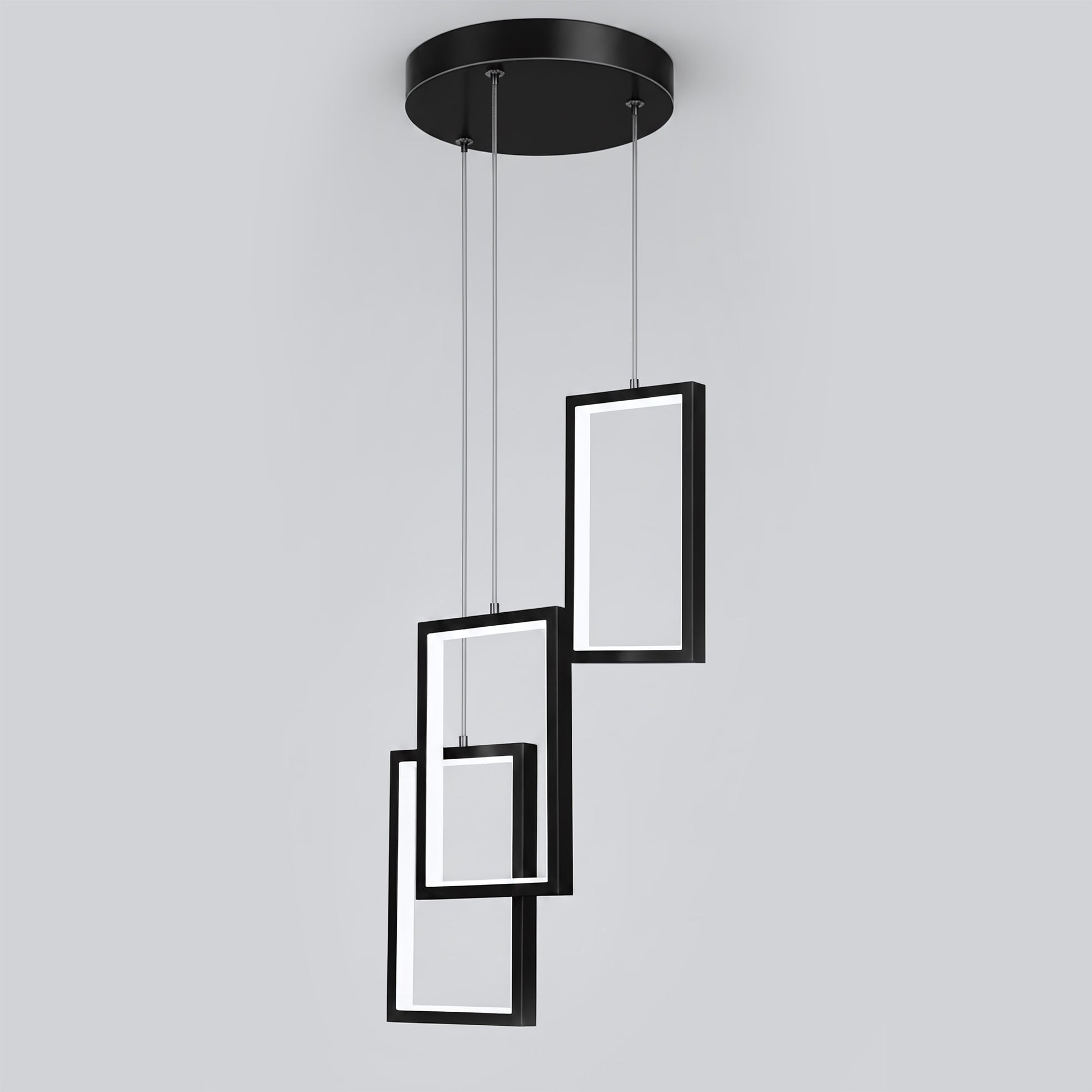Lampa Led Lhj087-3cp Black  3