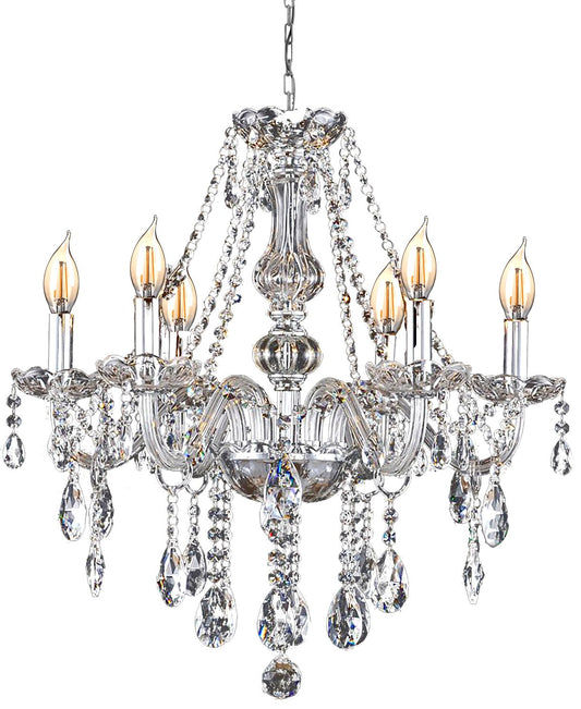 Candelabru cu lampă de cristal 392183  1