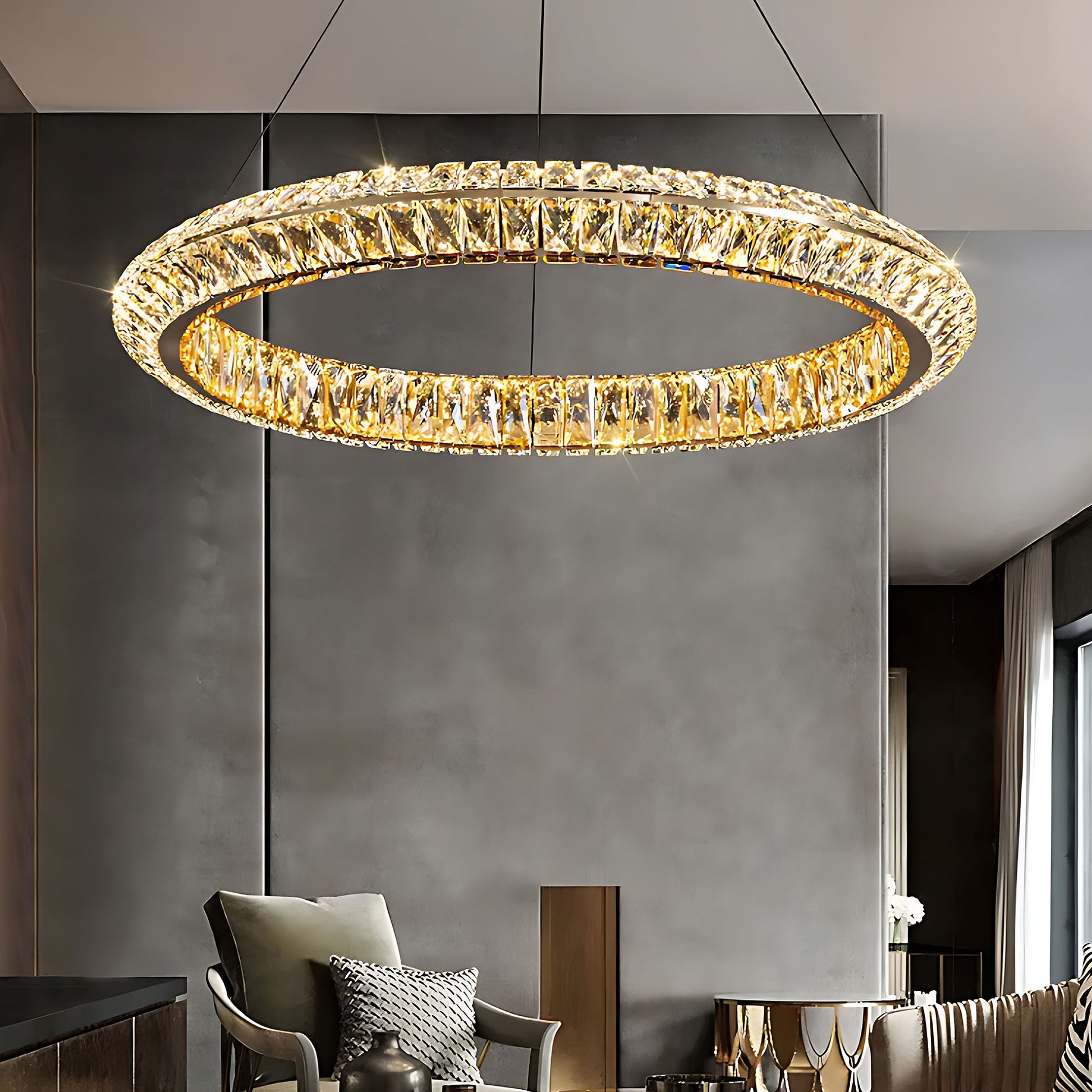 Lampa Led App1768-cp Gold 60cm  4