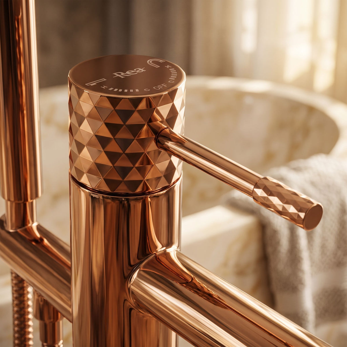 Baterie De Podea Rea Lungo Diamond Copper 7