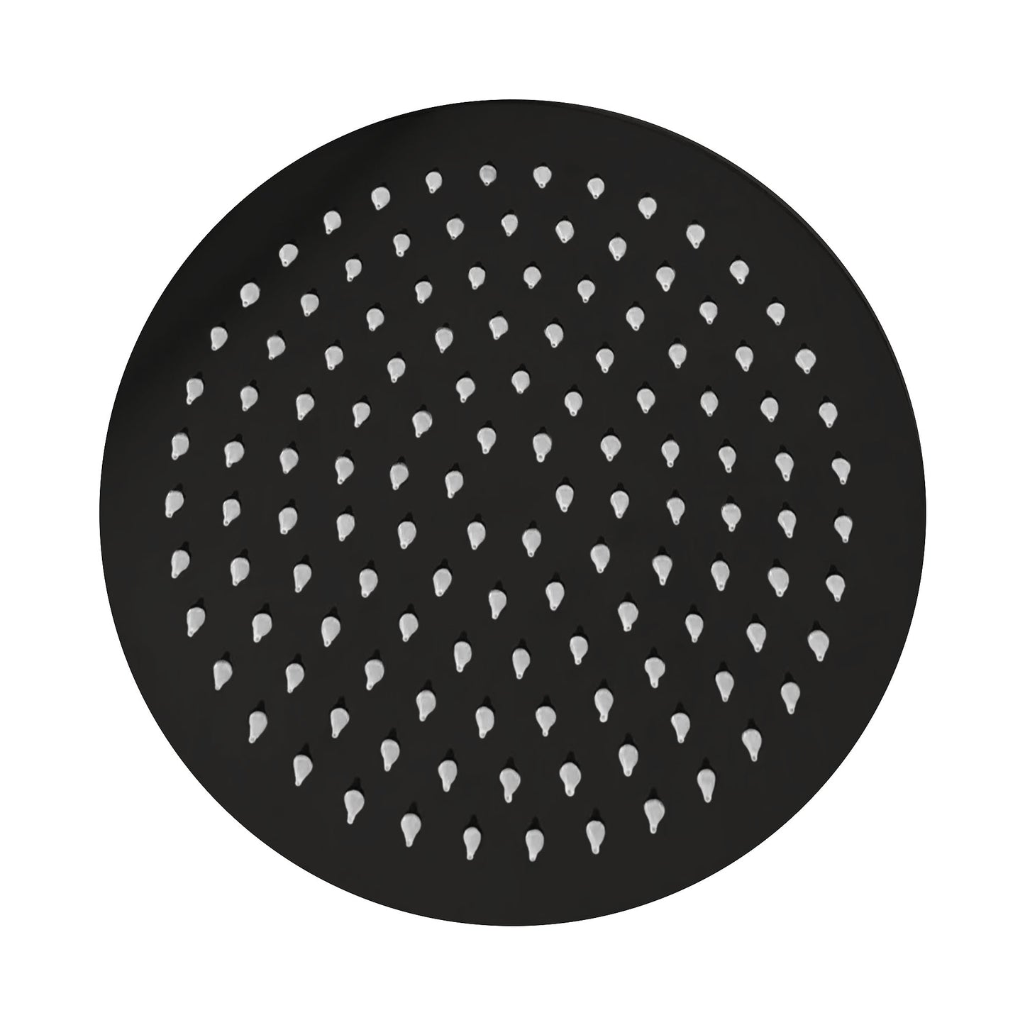 Cap De Duș Rea Black Matt 25cm  4