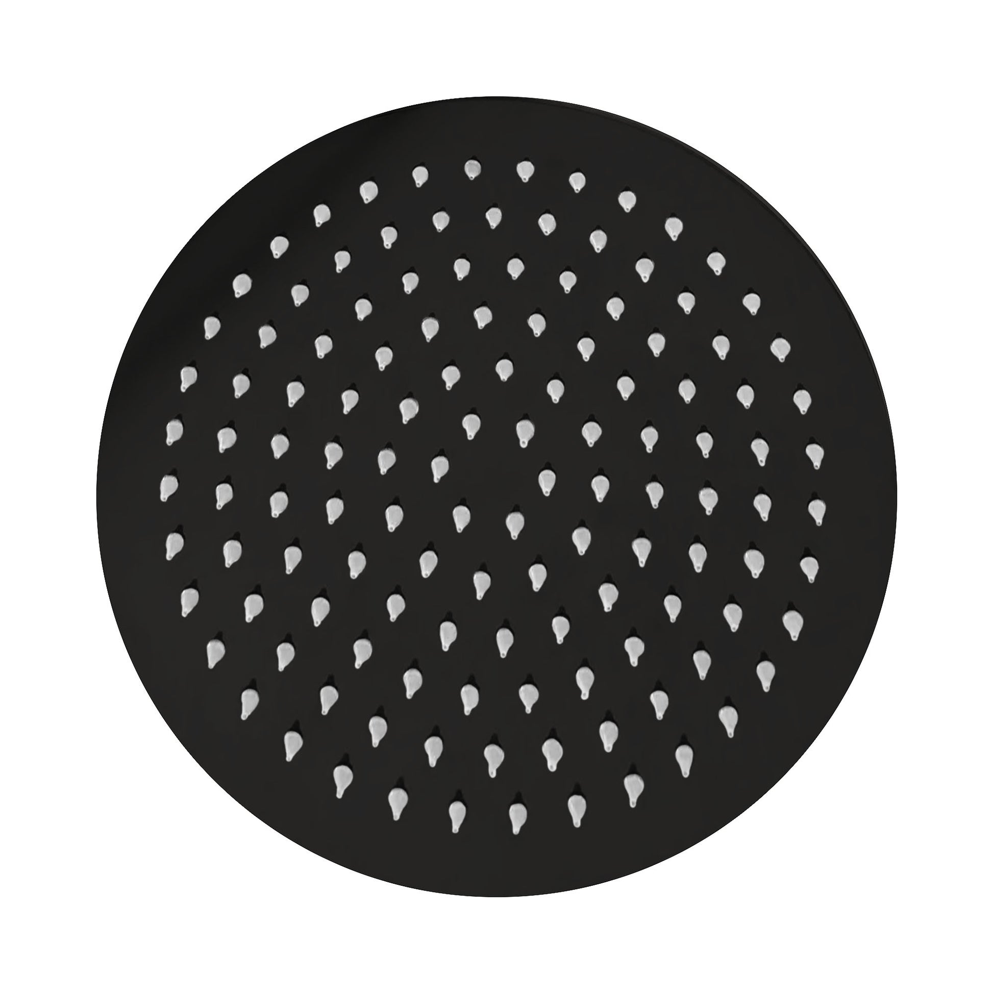 Cap De Duș Rea Black Matt 25cm  4