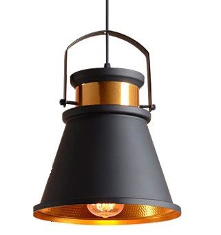 Lampa DE TAVAN ASTI C negru / Auriu  3