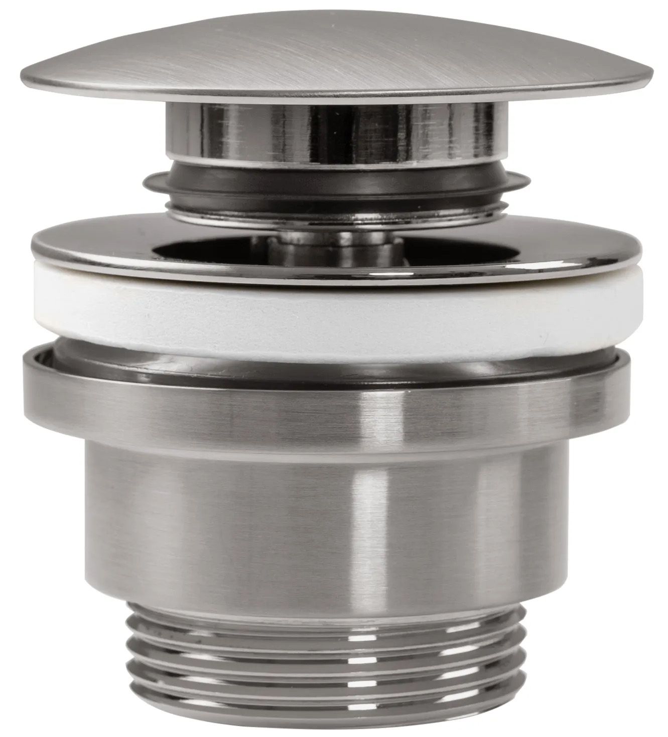 Dop universal pentru lavoar click-clack Rea Nichel INOX  1