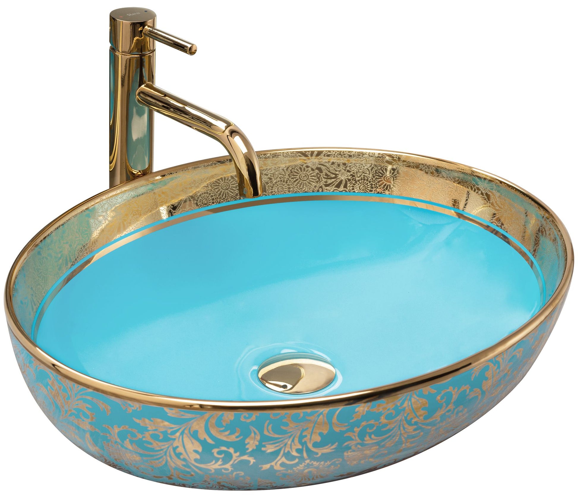 Lavoar pe blat Rea Margot Gold/Blue  2