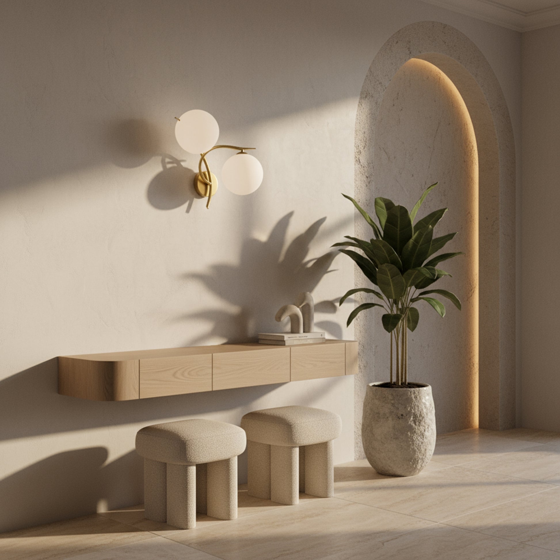 Lampa De Perete Led G132-2w Gold  4