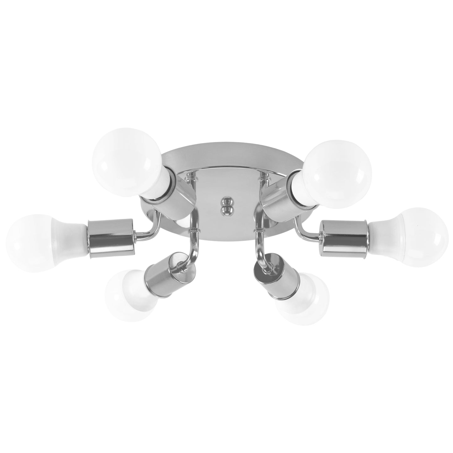 Plafoniera  cu 6 brate Metal Chrome APP711-6C  1