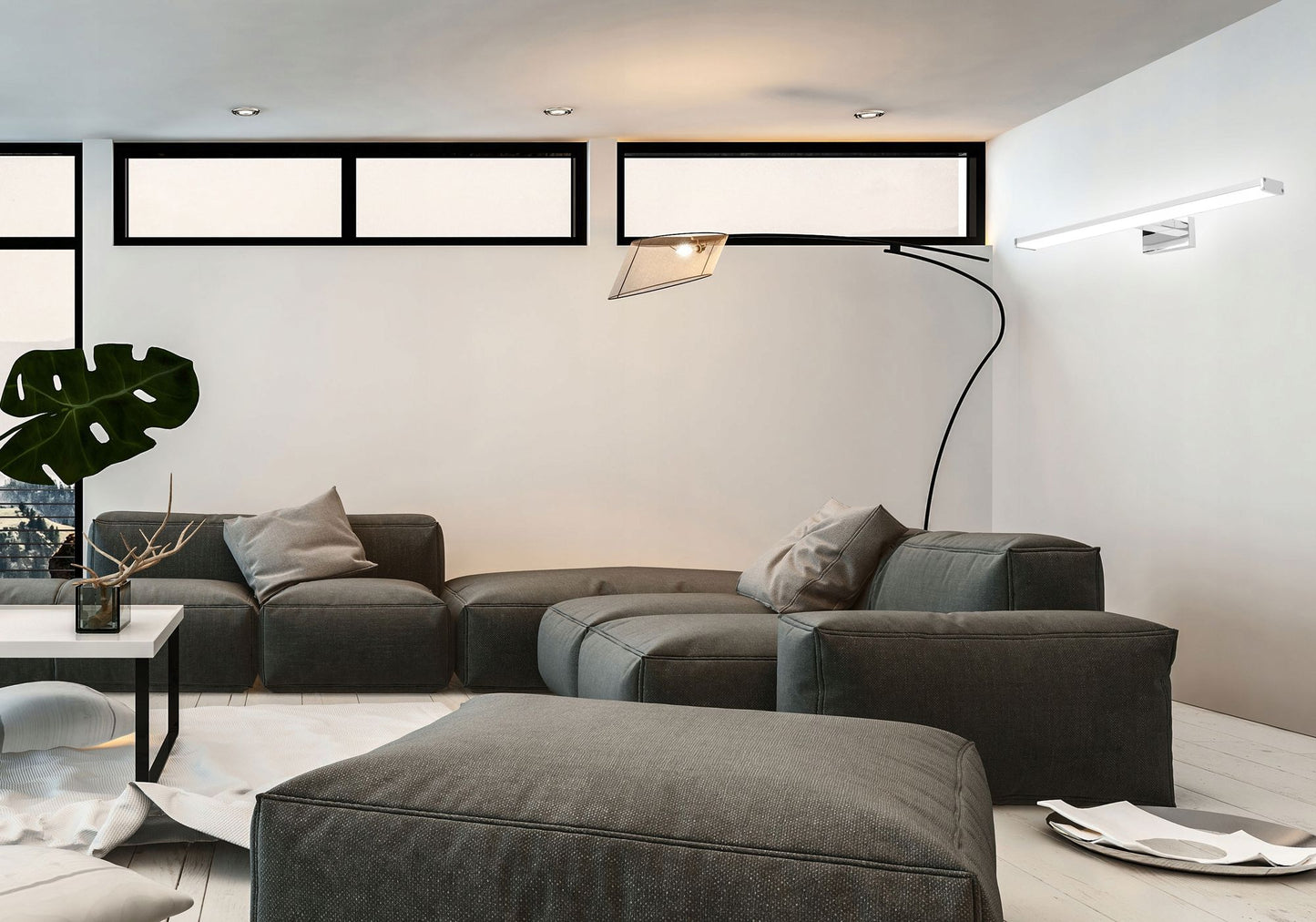 APLICA de baie LED pentru oglinda 15W 68,5CM APP370-1W Crom  5