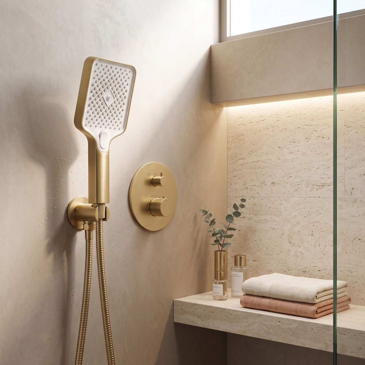 PARA DE DUS REA JS-031 BRUSH GOLD 6