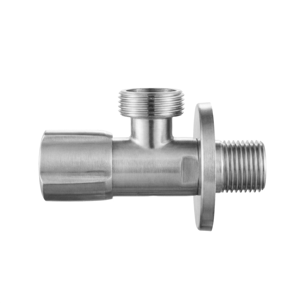 Robinet Colțar 02 1/2" X 3/4" Brush Nickle 2