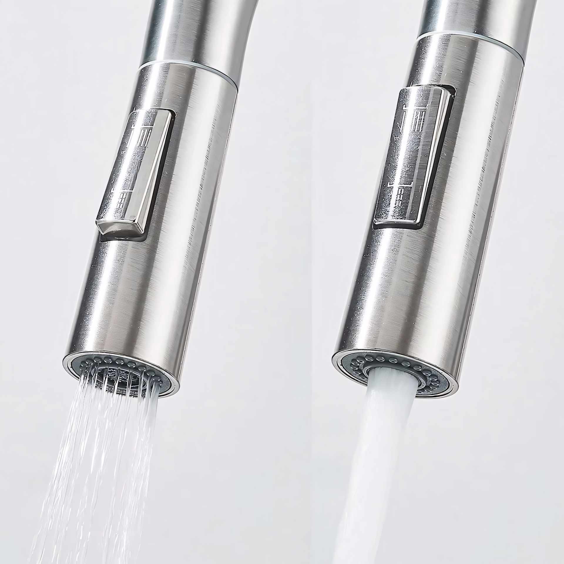 Baterie de bucătărie Rea Fresh High BRUSH NICKEL  6