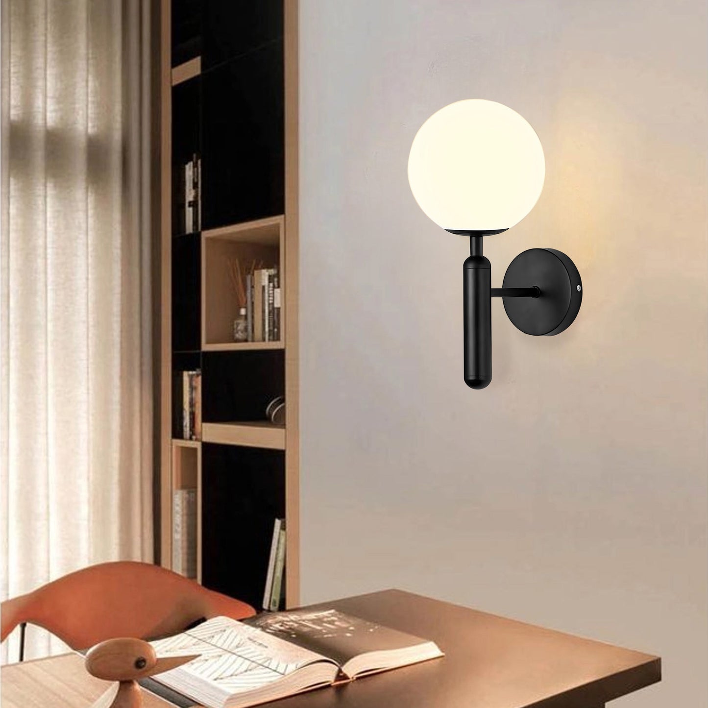 Lampa De Perete G097-1w Black  4