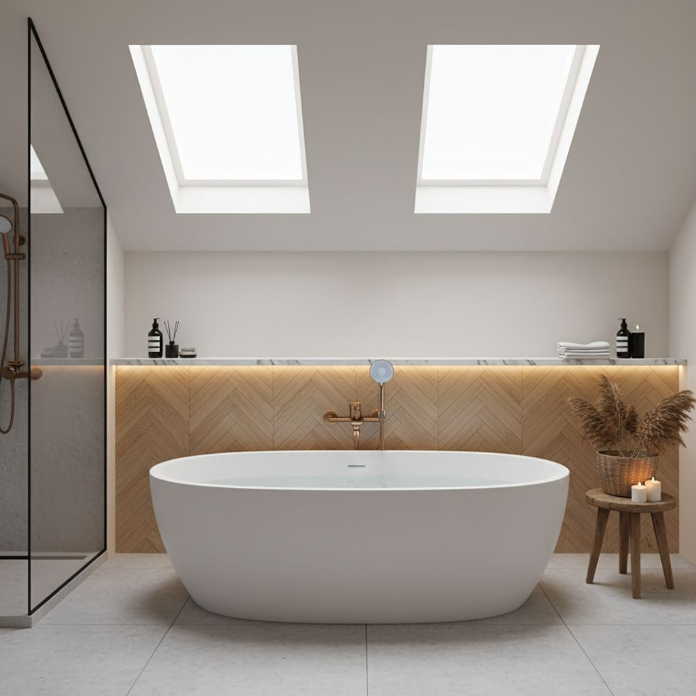 Baterie Cadă Rea Drop Brush Copper  6