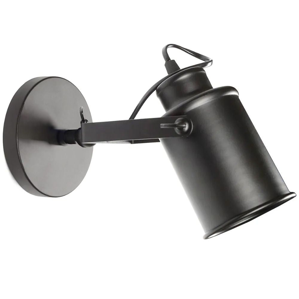 Reflector lampa mobila spot DE TAVAN negru E27 APP486-1C 2