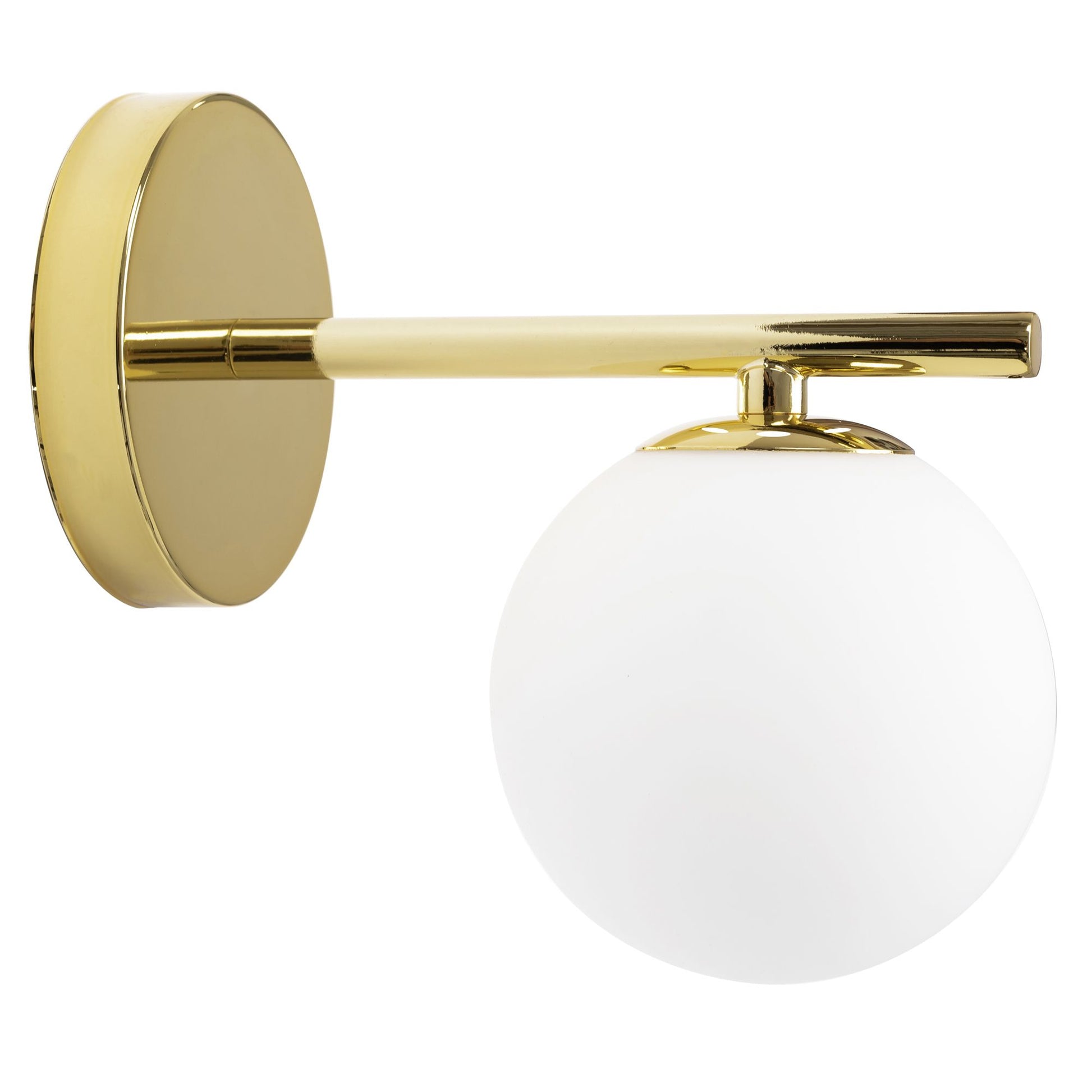 Lampă de perete sticlă Aurie APP684-1W  1