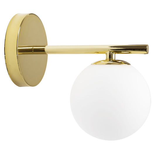Lampă de perete sticlă Aurie APP684-1W  1