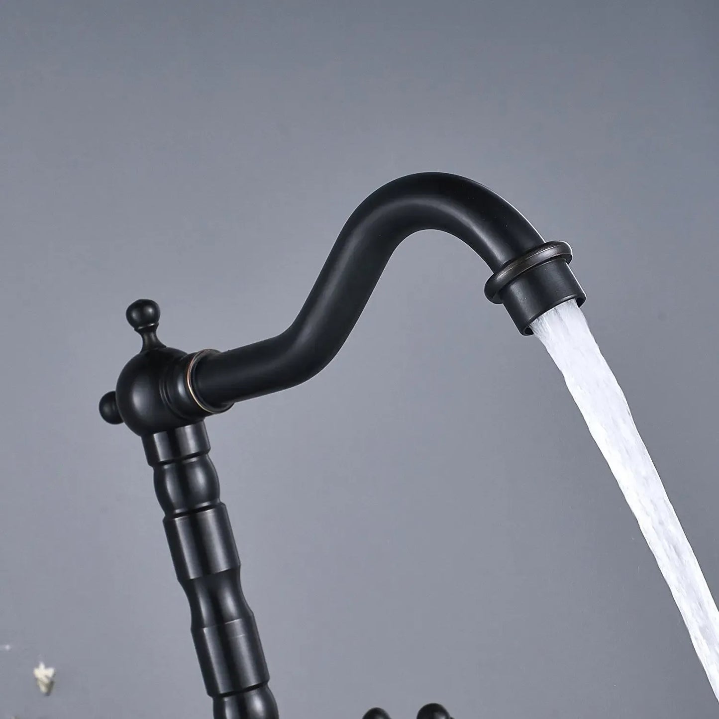 Baterie pentru baie / de bucătărie Rea Rustico Old Black  4