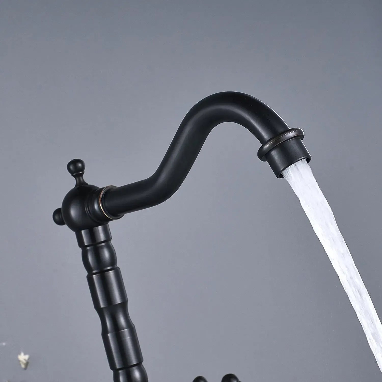 Baterie pentru baie / de bucătărie Rea Rustico Old Black  4