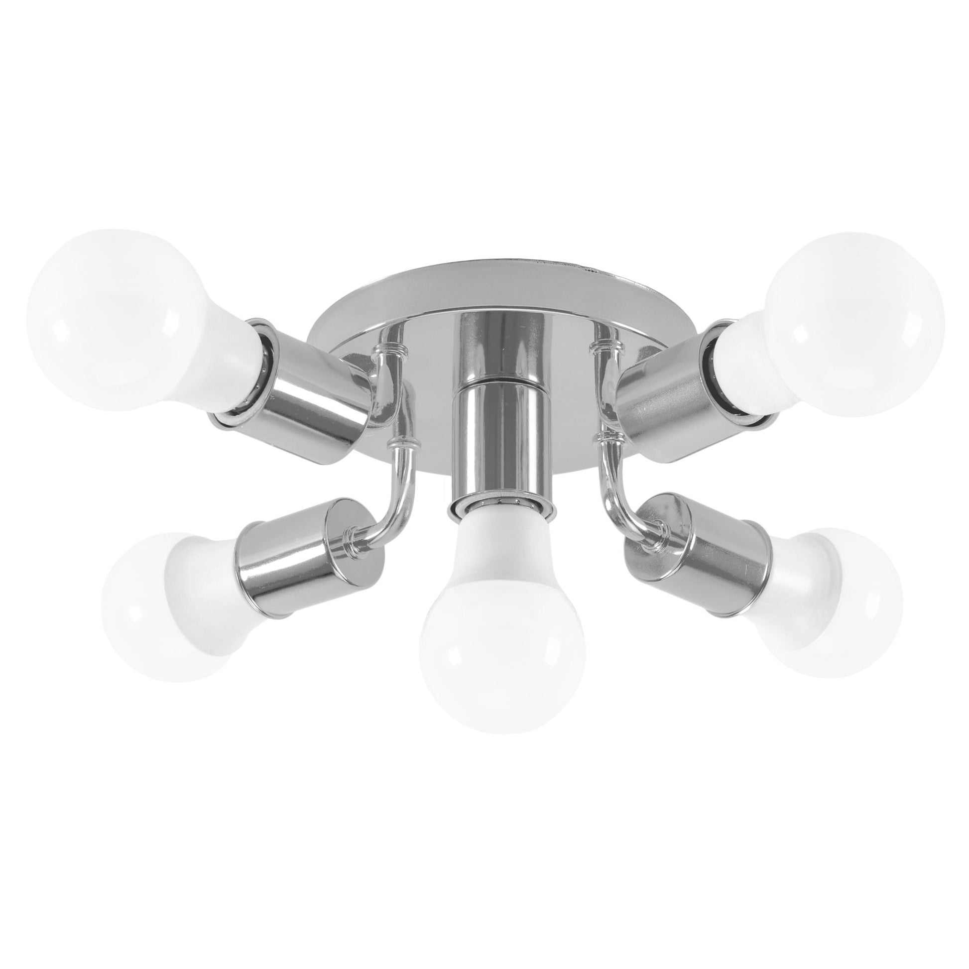 Lampă de tavan Reflector Metal Chrome APP707-5c  2