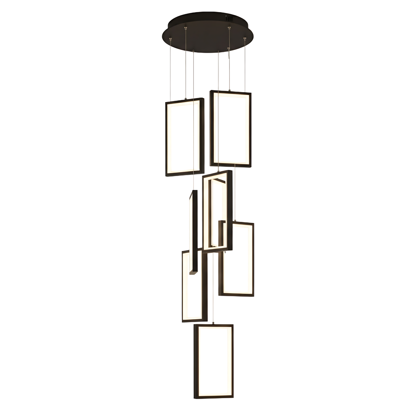Lampa Led Lhj089-7cp Black  1