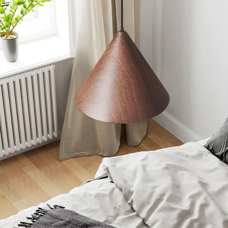 Lampă de tavan APP1443-1CP DARK WOOD  5