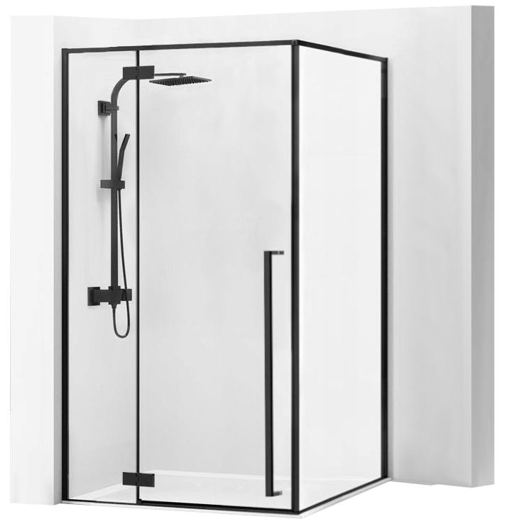 Cabina de dus Fargo 120x90 Black Mat  1