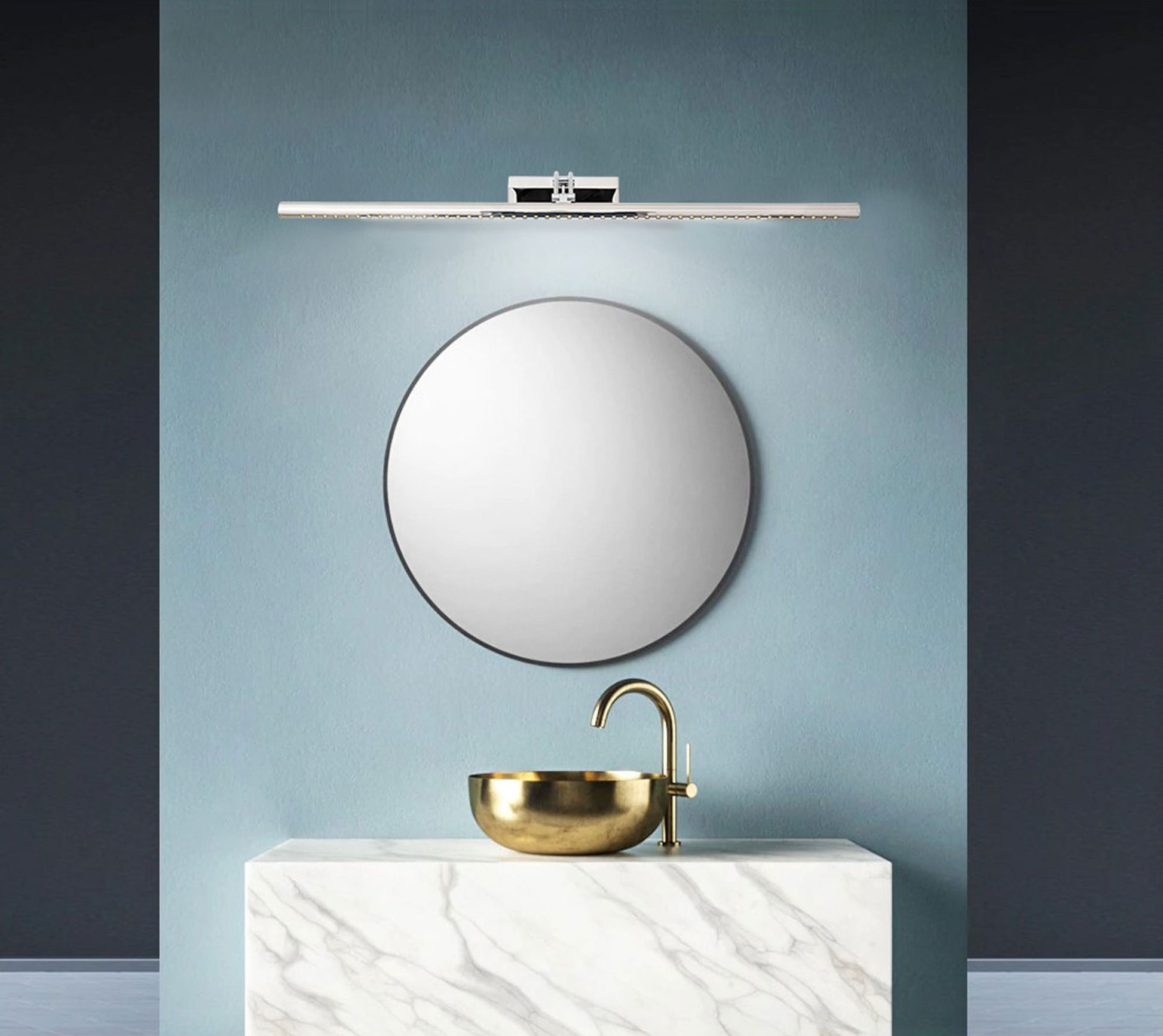 APLICA de baie LED pentru oglinda 15W 106CM APP367-1W Crom  4