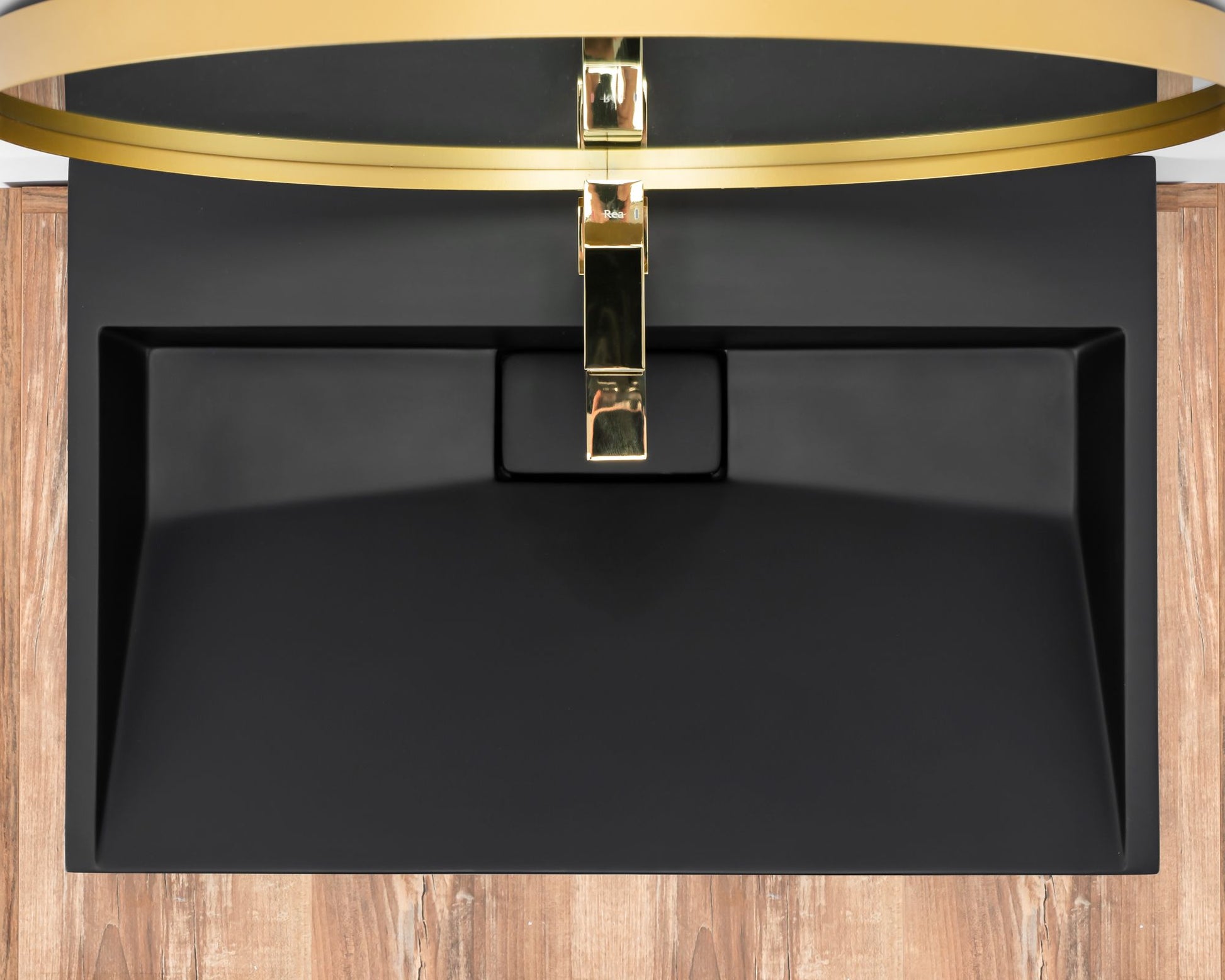 Lavoar din conglomerat GOYA Negru MAT 70CM 5