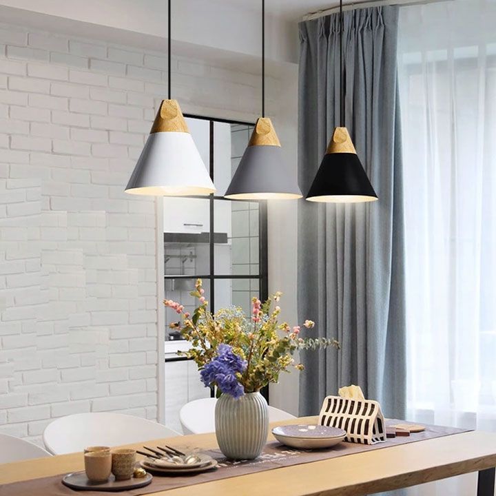 Lampa DE TAVAN SUSPENDABILA Scandi A alb  5
