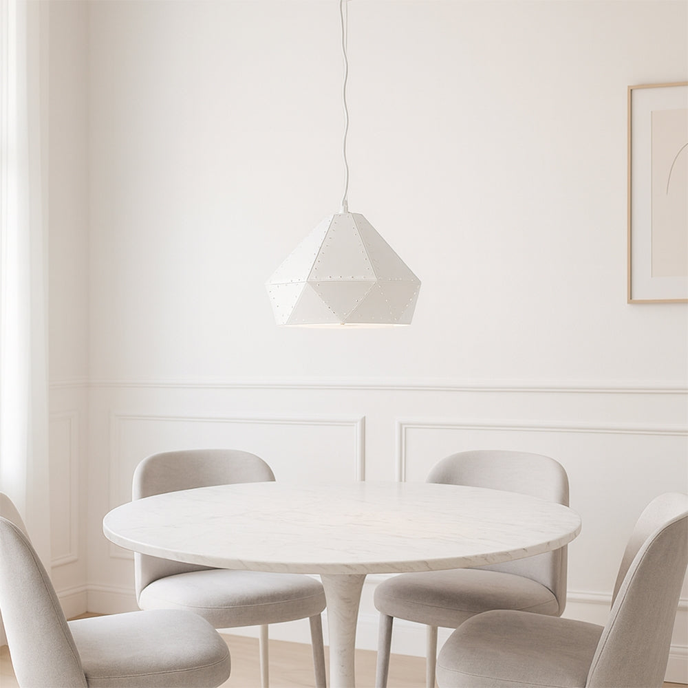 Lampa De Tavan Suspendabila Metal Alb APP237-1CP  3