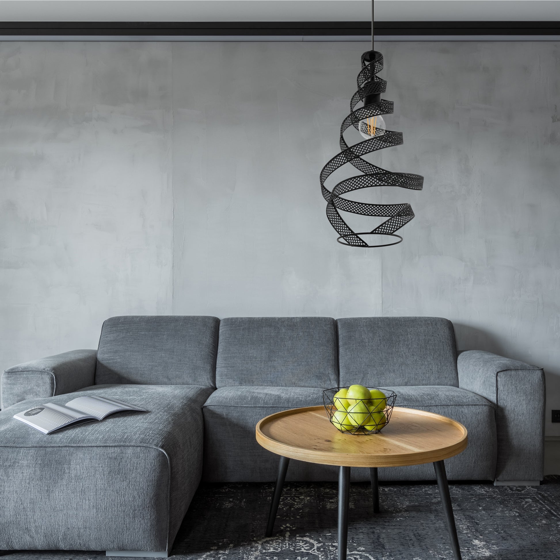 Lampa De Tavan Suspendabila Loft Panglica Lh2063  3