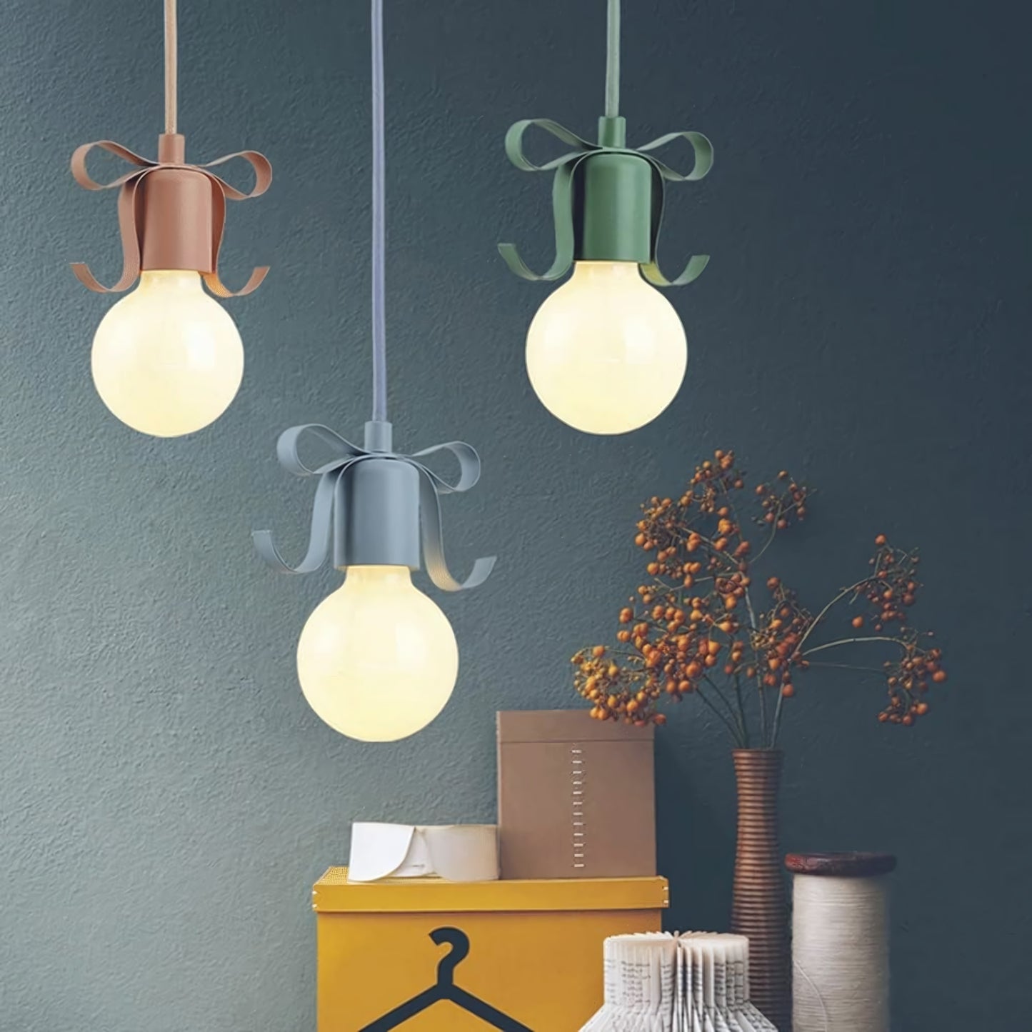 Lampa De Tavan Suspendabila Narni Verde  5