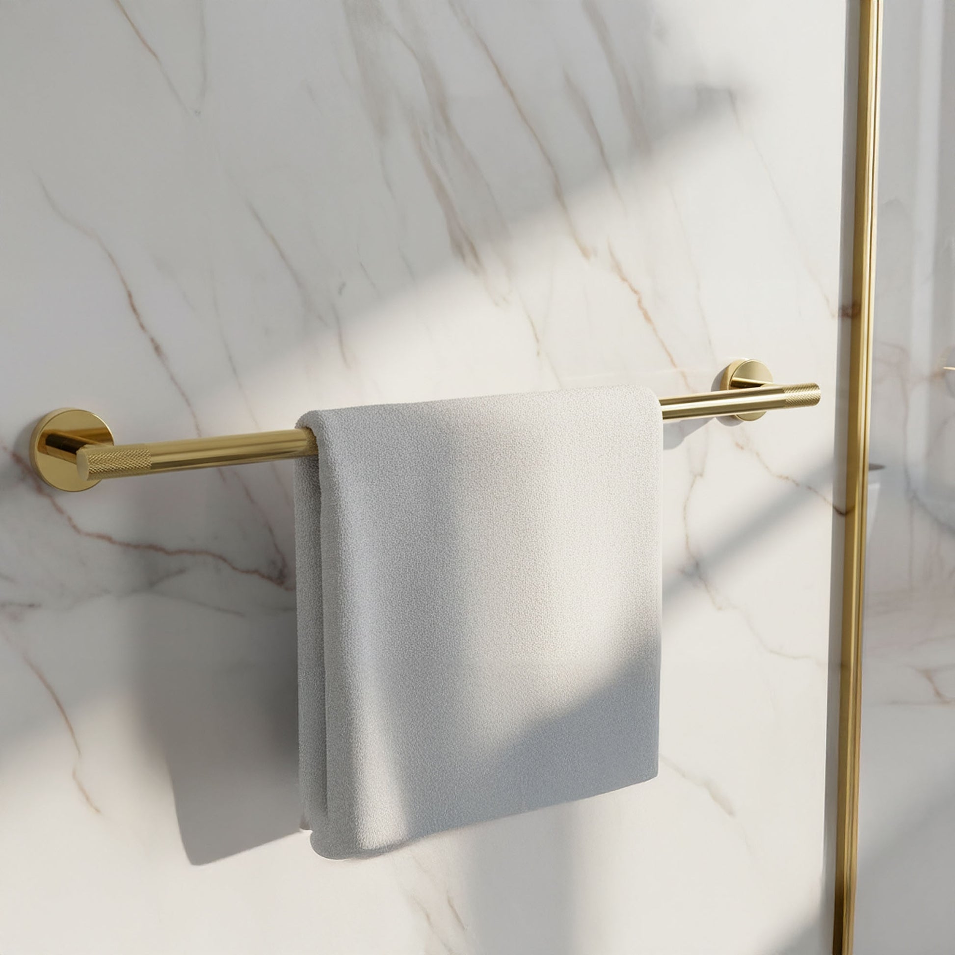 Set Accesorii Pentru Baie Grid Gold 4 Piese  5