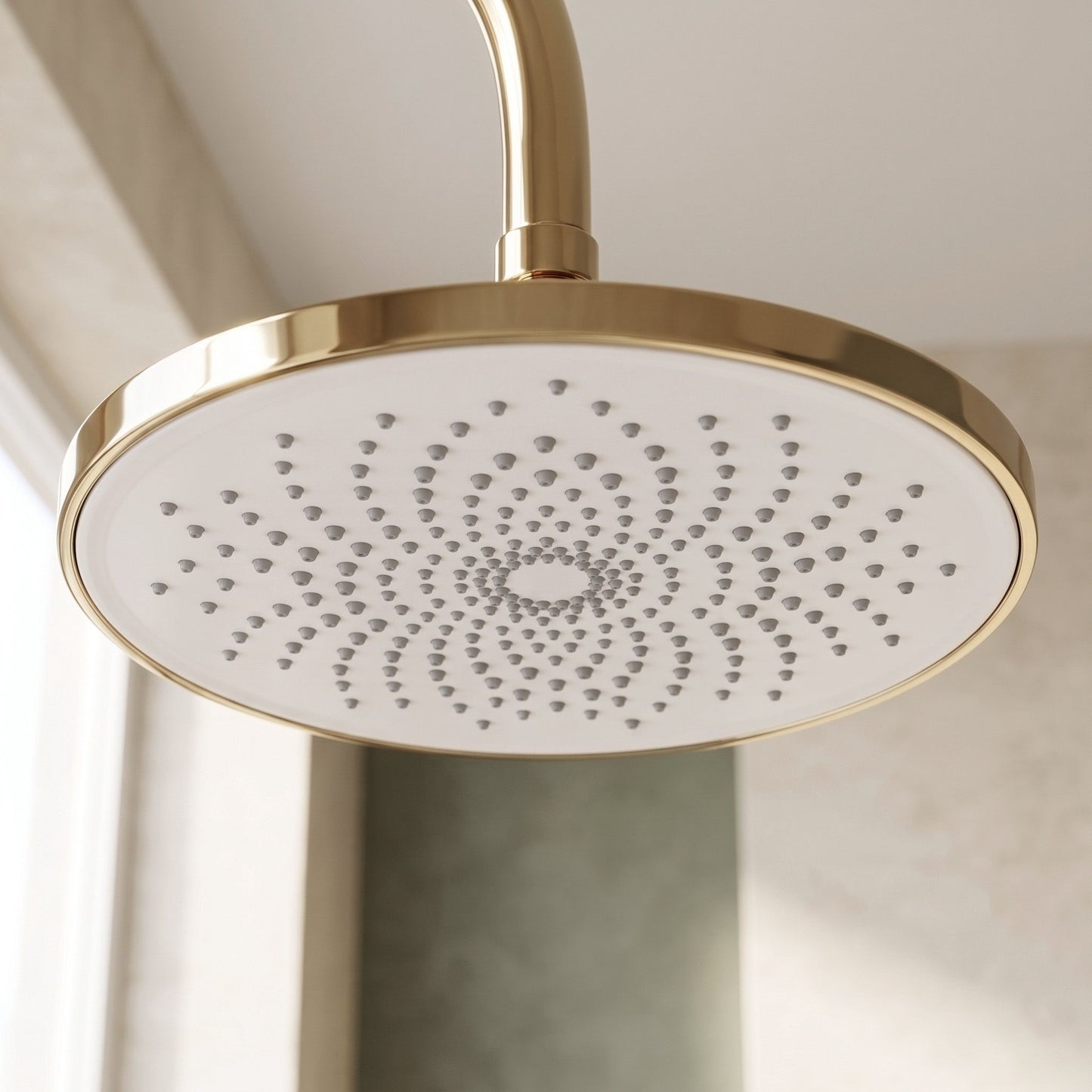 Cap De Duș Rotund REA JS-021 Gold 8