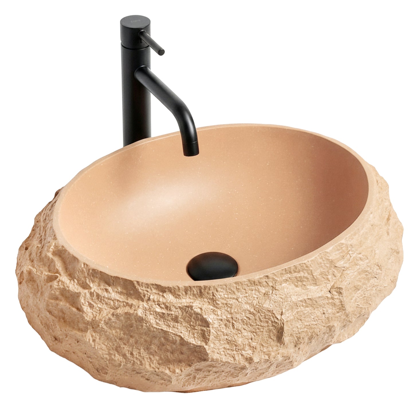 Lavoar pe blat Mika Light  Terracotta  11