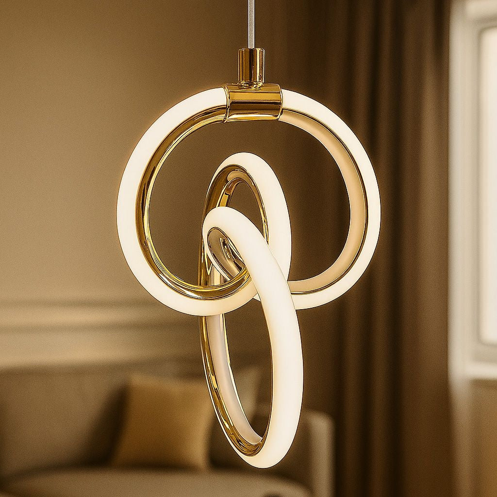 Lampă Suspendată Led Lhj092-1cp Gold  7