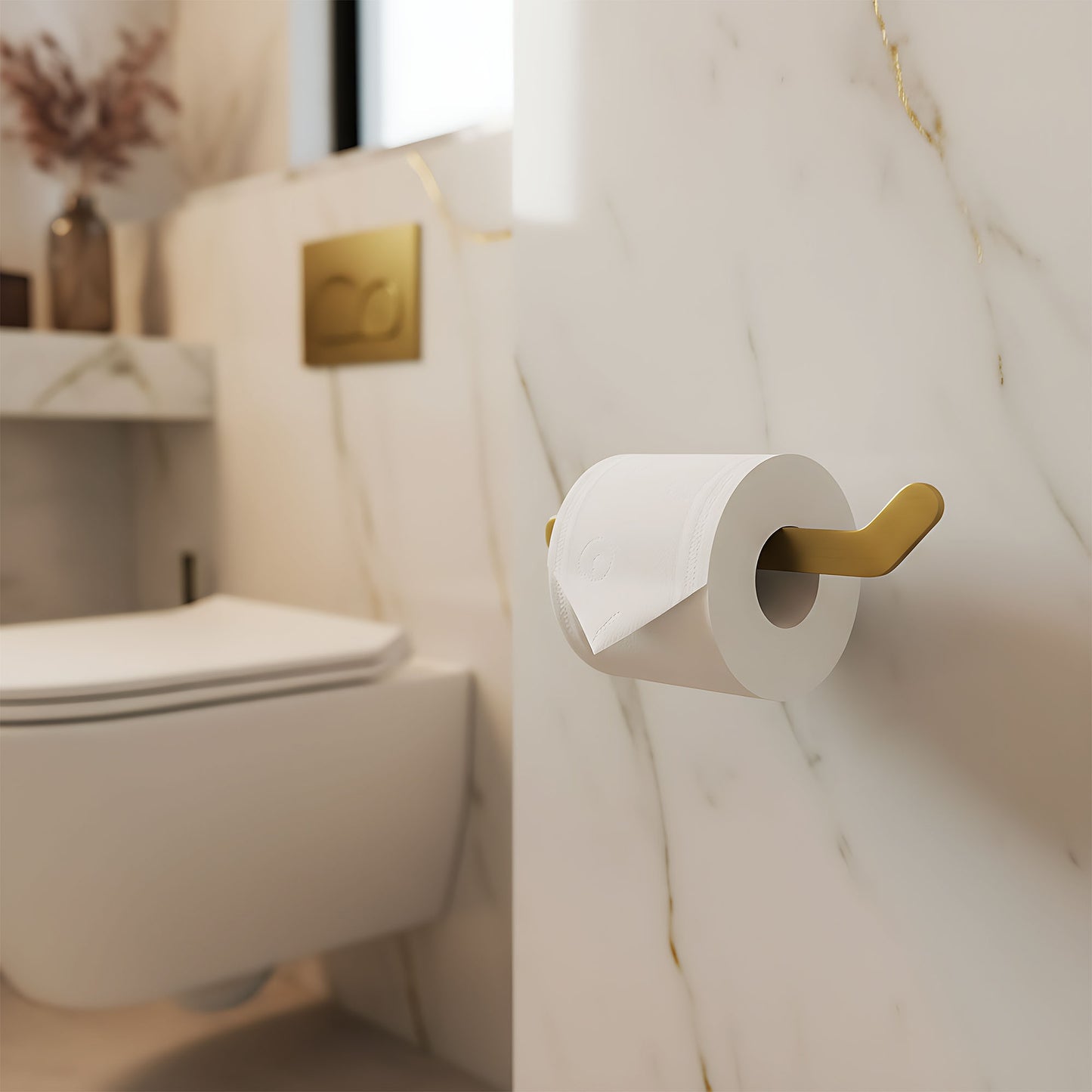 Suport Hârtie Igienică 109 Til Brush Gold  4