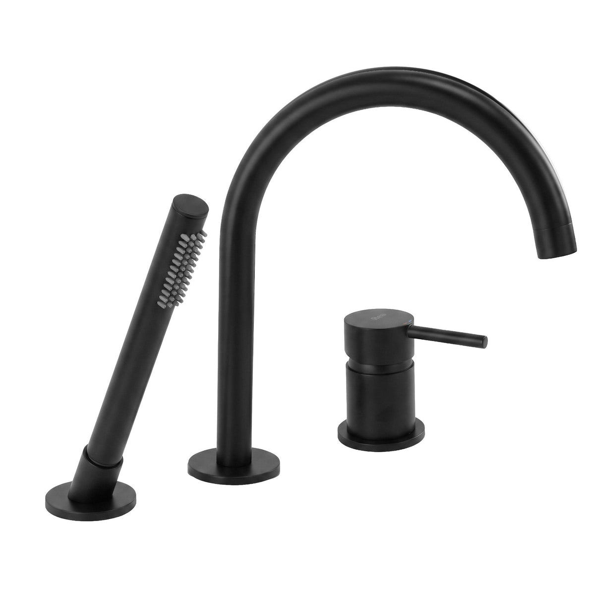 Baterie Pentru Cadă Cu 3 Orificii Rea Lungo Black 1